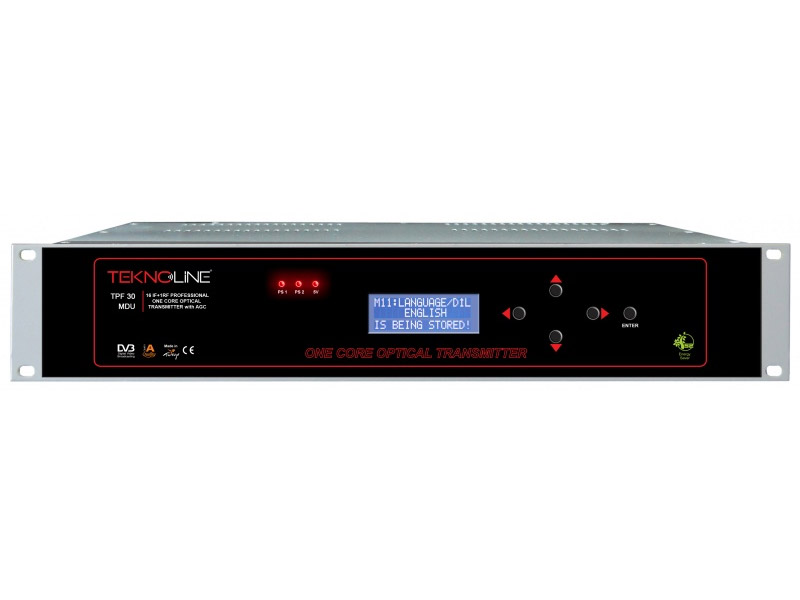 [TPF 30 MDU] Fiber Optik Transmitter (9 IF + 1 RF)