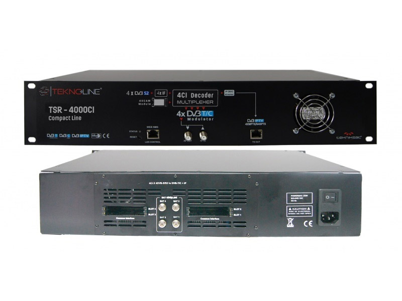[TSR-4000 CI] TSR-4000 CI QAM MODULATOR